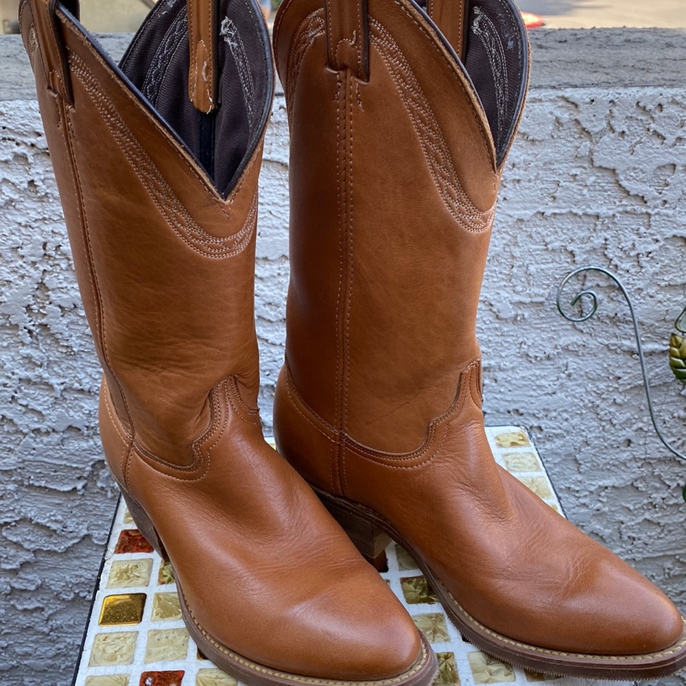 Vintage woman’s western boots.